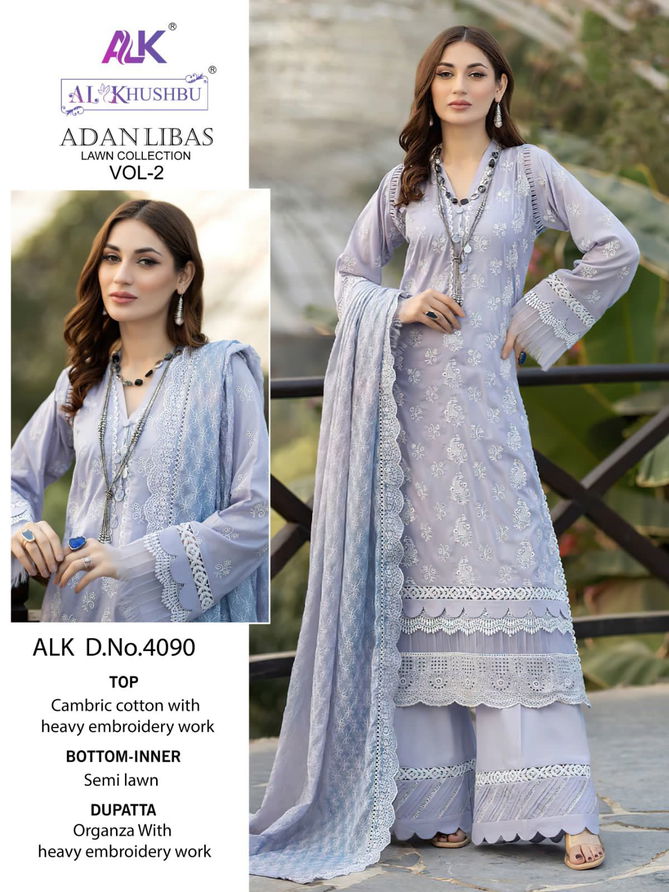 Adan Libas Vol 2 By Alk Khushbu Pakistani Suits Catalog
